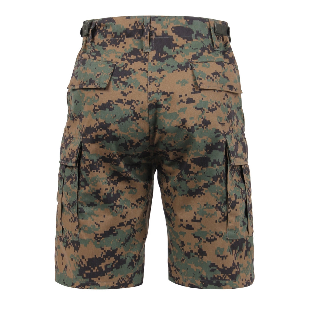 Rothco Digital Camo BDU Shorts (Woodland Digital Camo) - 3