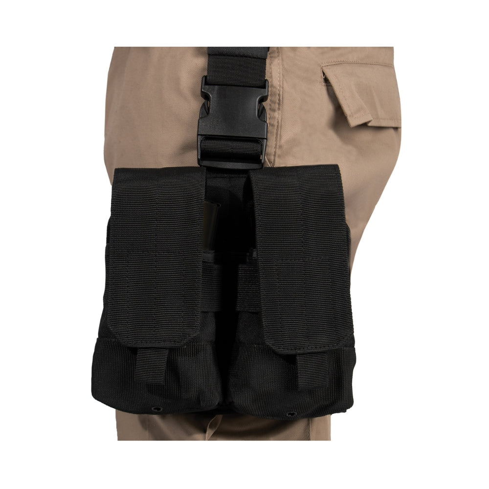 Rothco Drop Leg Double Mag Pouch | All Security Equipment - 1