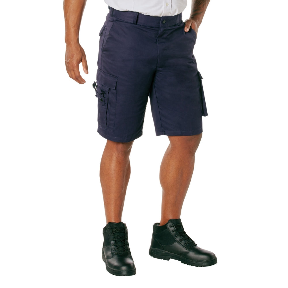Rothco EMT Shorts (Navy Blue) | All Security Equipment - 2