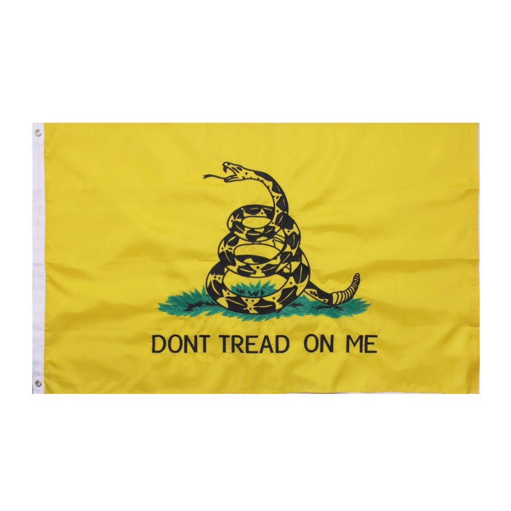 Rothco Embroidered Don't Tread On Me Flag 613902015661 - 1