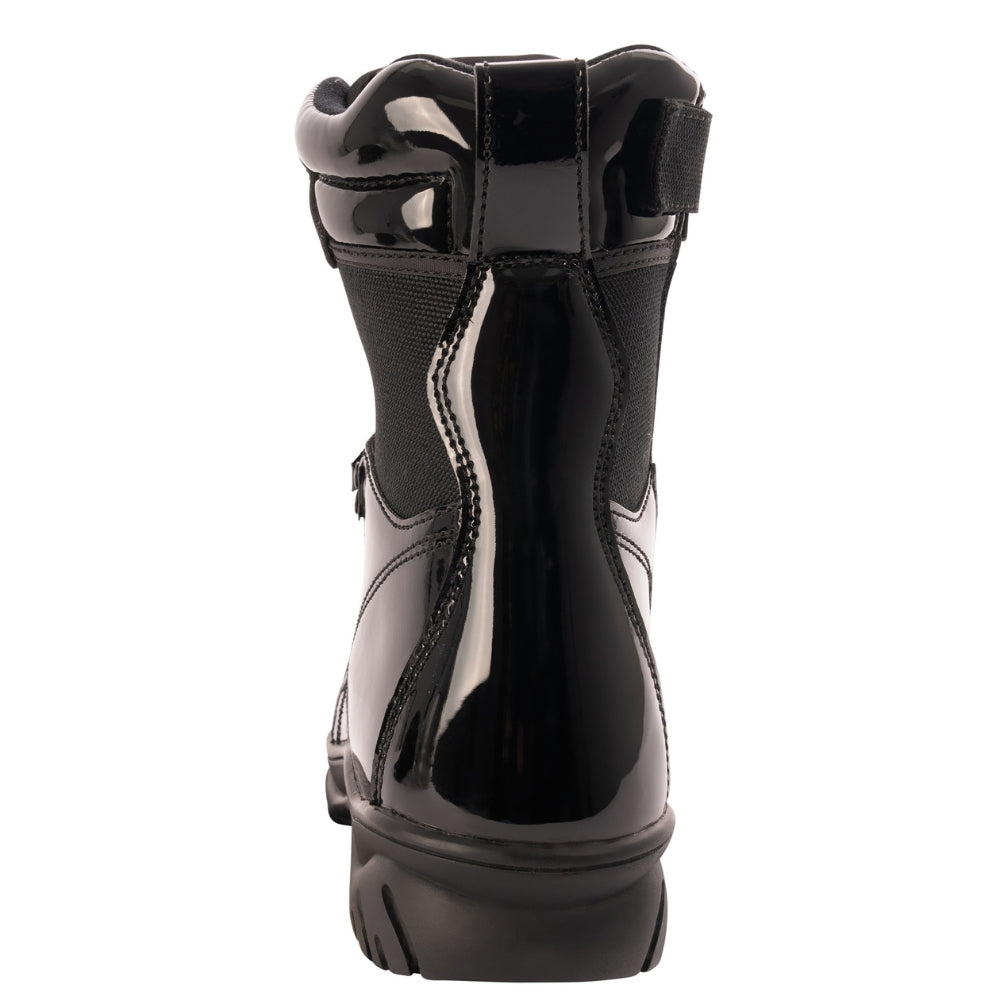 Rothco Forced Entry High-Gloss Tactical Boot with Side Zipper - 8 Inch - 3