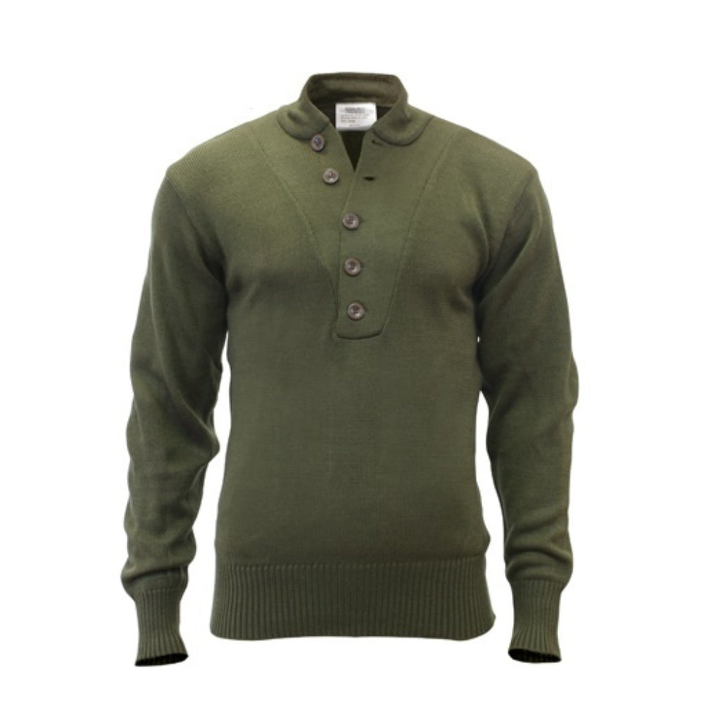 Rothco G.I. Style 5-Button Sweater (Olive Drab)