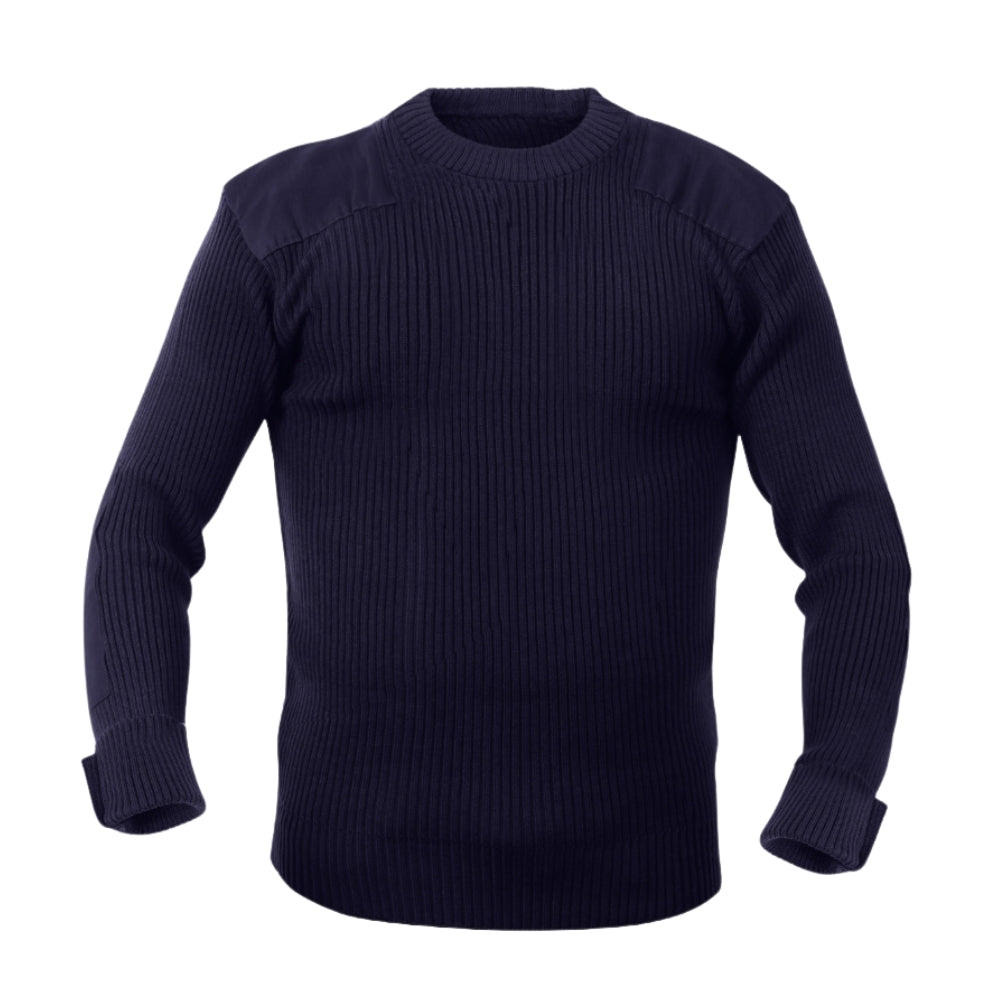 Rothco G.I. Style Acrylic Commando Sweater (Navy Blue)