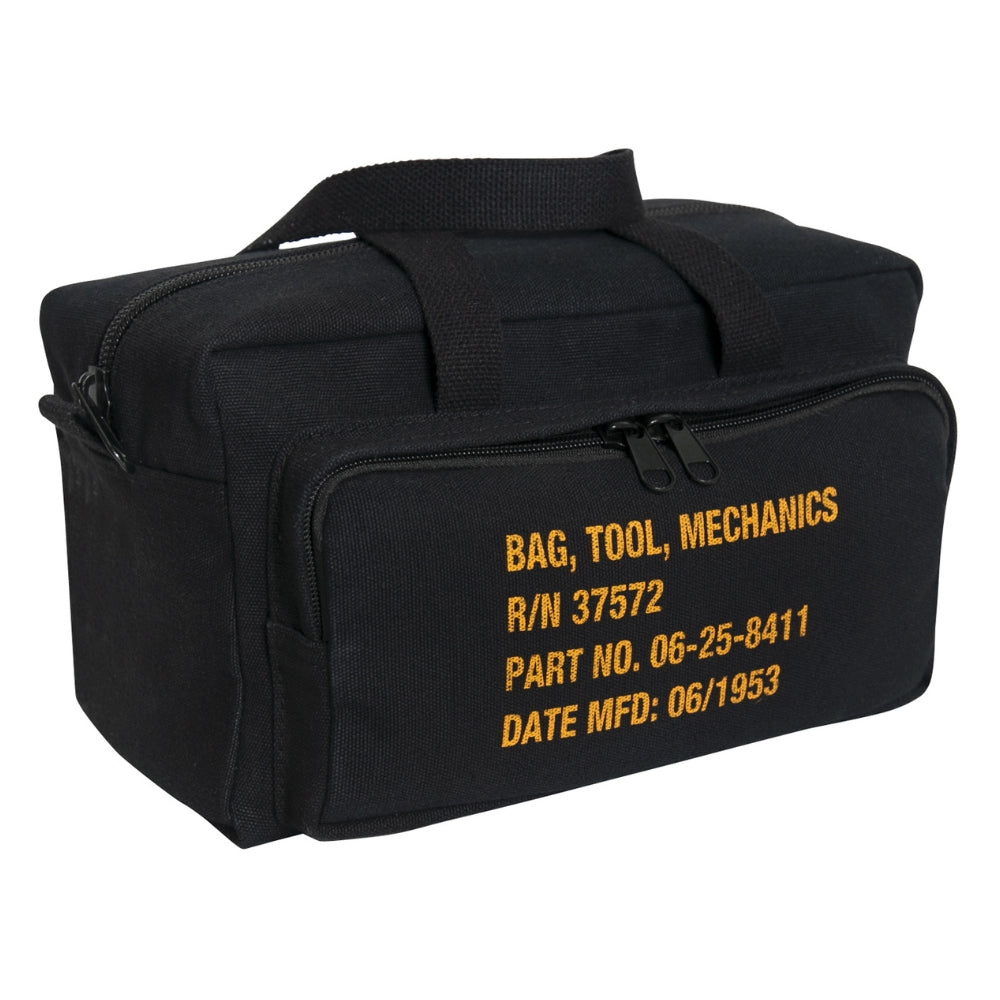 Rothco G.I. Type Zipper Pocket Mechanics Tool Bag With Military Stencil - 1