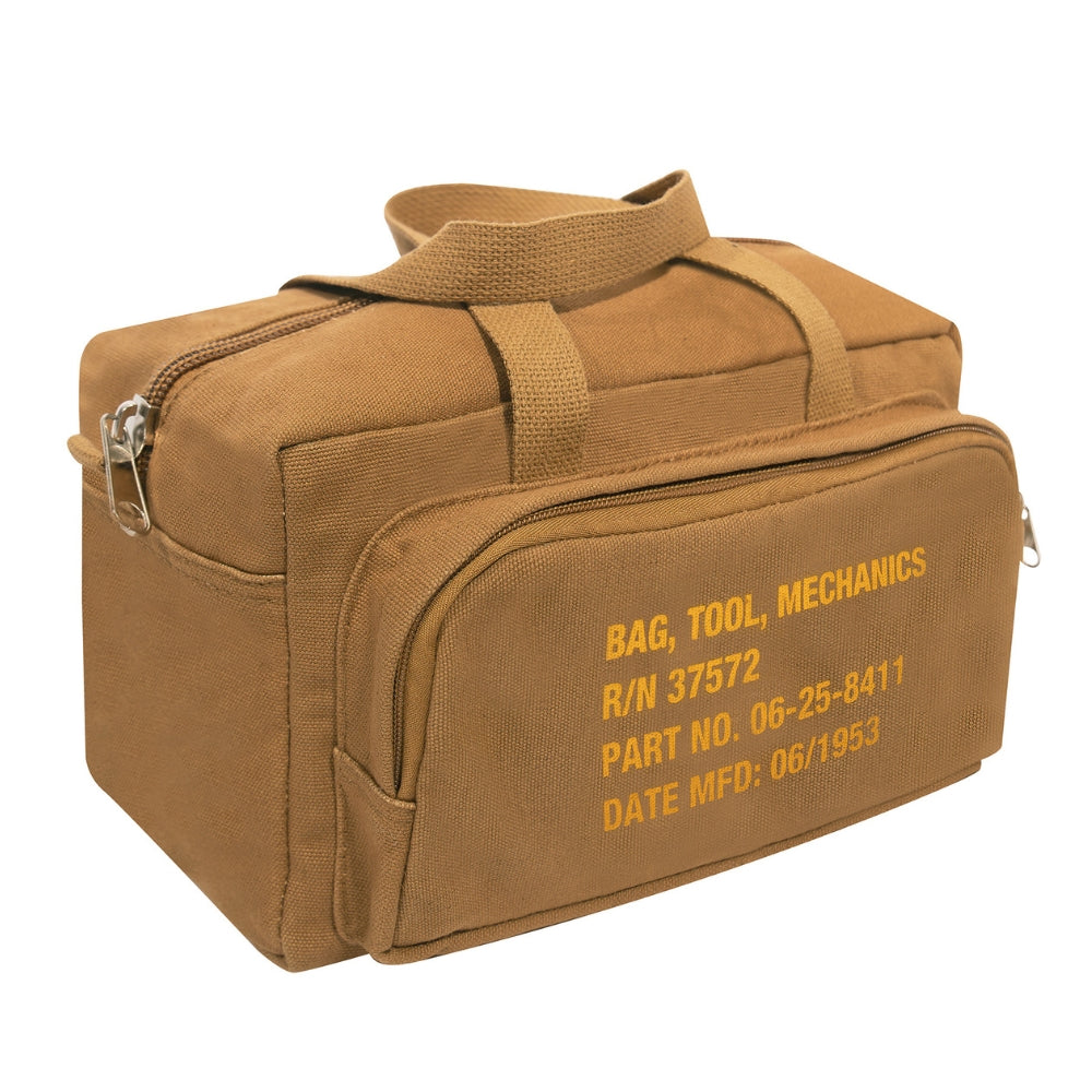 Rothco G.I. Type Zipper Pocket Mechanics Tool Bag With Military Stencil - 14