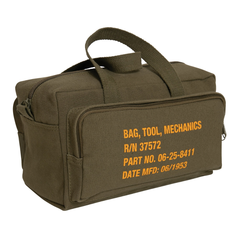 Rothco G.I. Type Zipper Pocket Mechanics Tool Bag With Military Stencil - 5