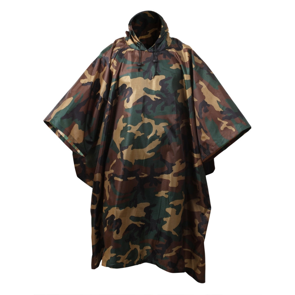 Rothco GI Type Military Rip-Stop Poncho | All Security Equipment - 11