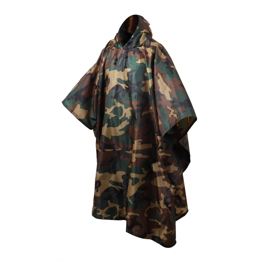 Rothco GI Type Military Rip-Stop Poncho | All Security Equipment - 13