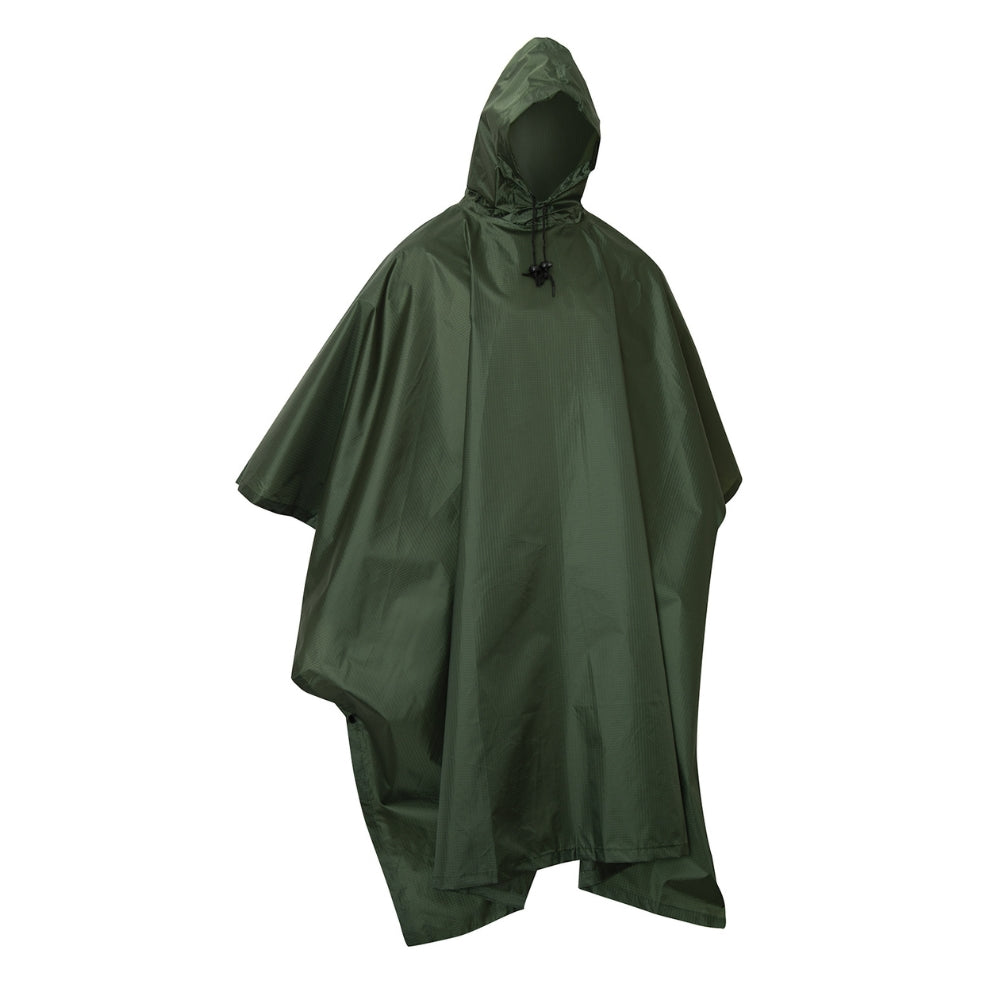 Rothco GI Type Military Rip-Stop Poncho | All Security Equipment - 16