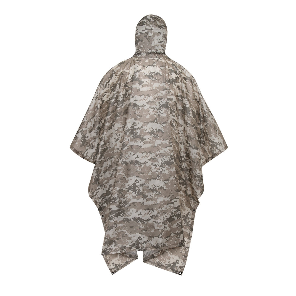Rothco GI Type Military Rip-Stop Poncho | All Security Equipment - 8