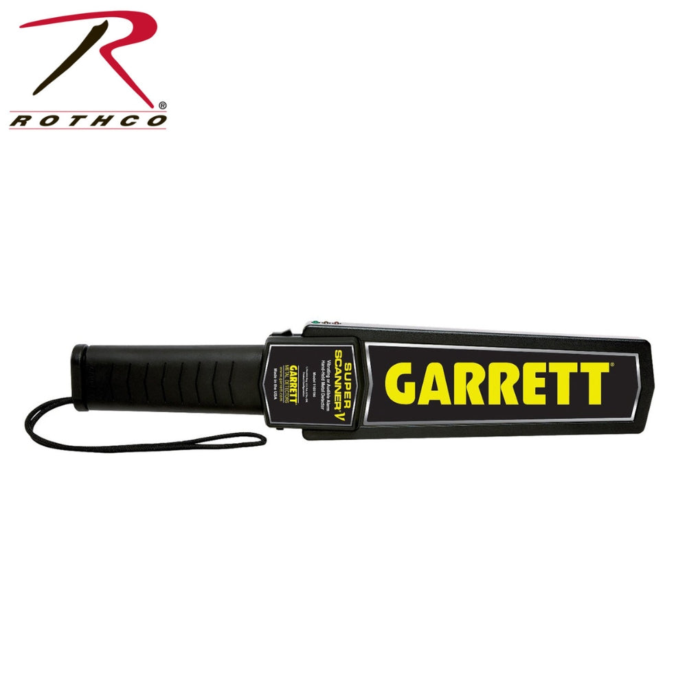 Rothco Garrett Super Scanner V Metal Detector 786156003965