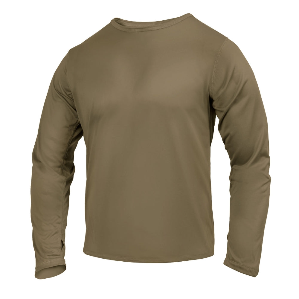 Rothco Gen III Silk Weight Underwear Top (AR 670-1 Coyote Brown)