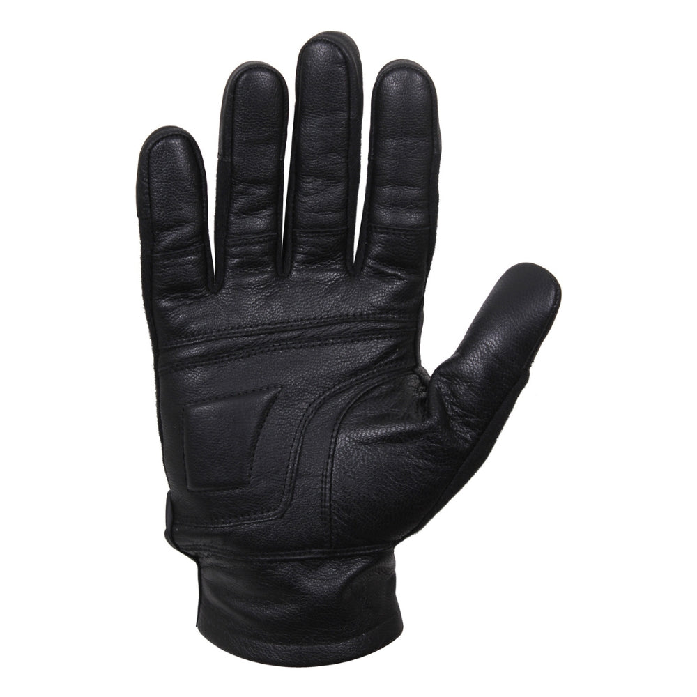 Rothco Hard Knuckle Cut and Fire Resistant Gloves (Black) - 2