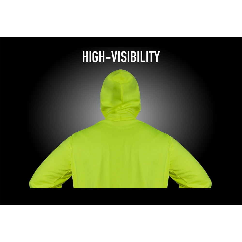 Rothco High-Vis Performance Hooded Sweatshirt - Safety Green - 9