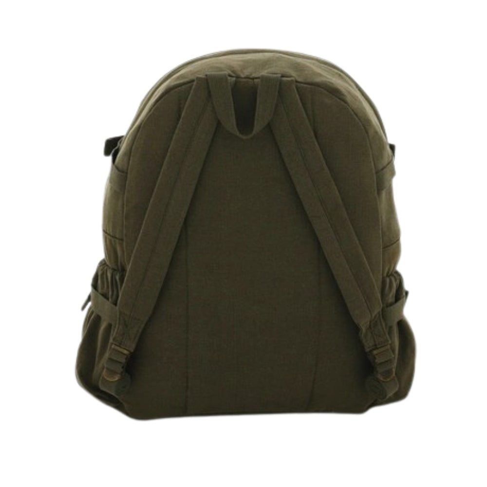 Rothco Jumbo Vintage Canvas Backpack | All Security Equipment - 6