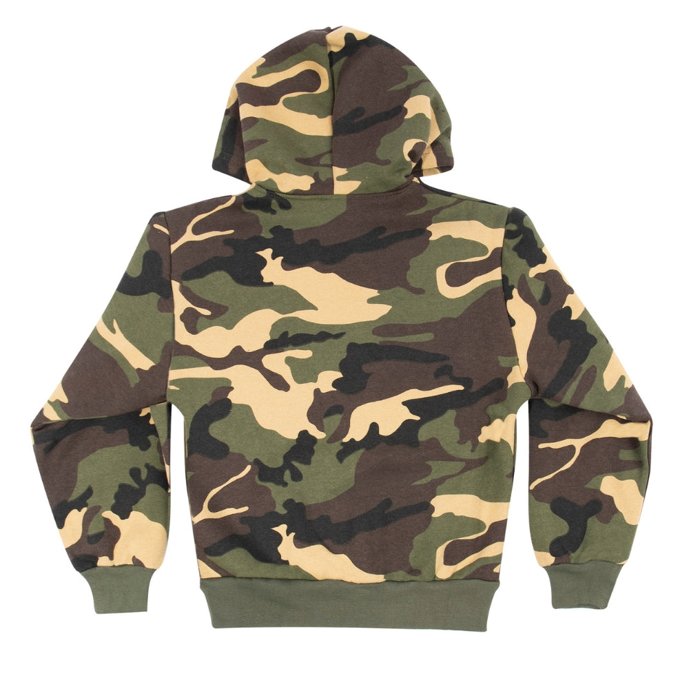 Rothco Kid's Camo Pullover Hooded Sweatshirt | All Security Equipment - 2