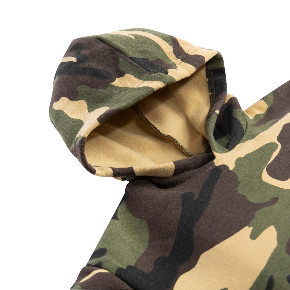 Rothco Kid's Camo Pullover Hooded Sweatshirt | All Security Equipment - 4