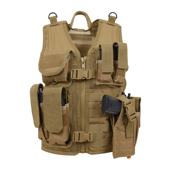 その他 Rothco Tactical Vest PALS Multicam Rothco Laser Cut MOLLE Lightweight Armor Carrier Vest