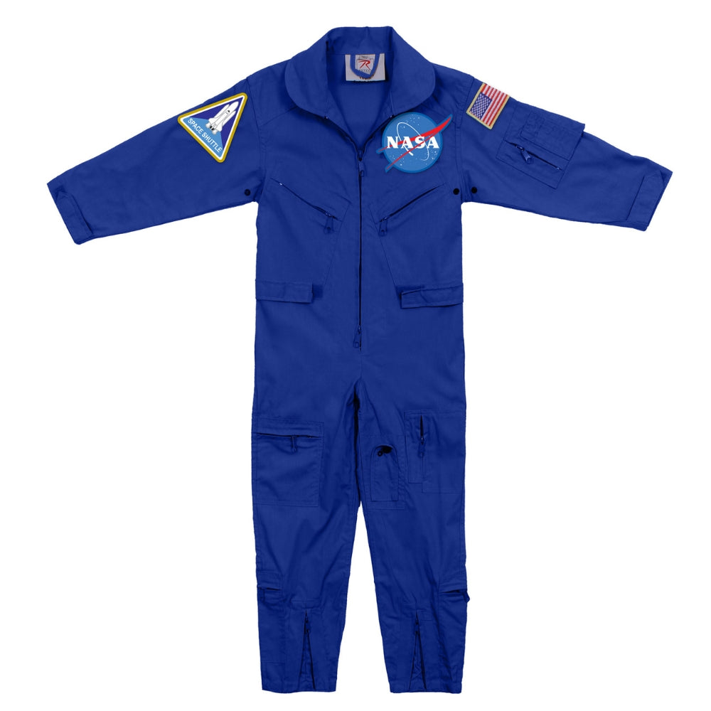 Rothco Kids NASA Flight Coveralls With Official NASA Patch 