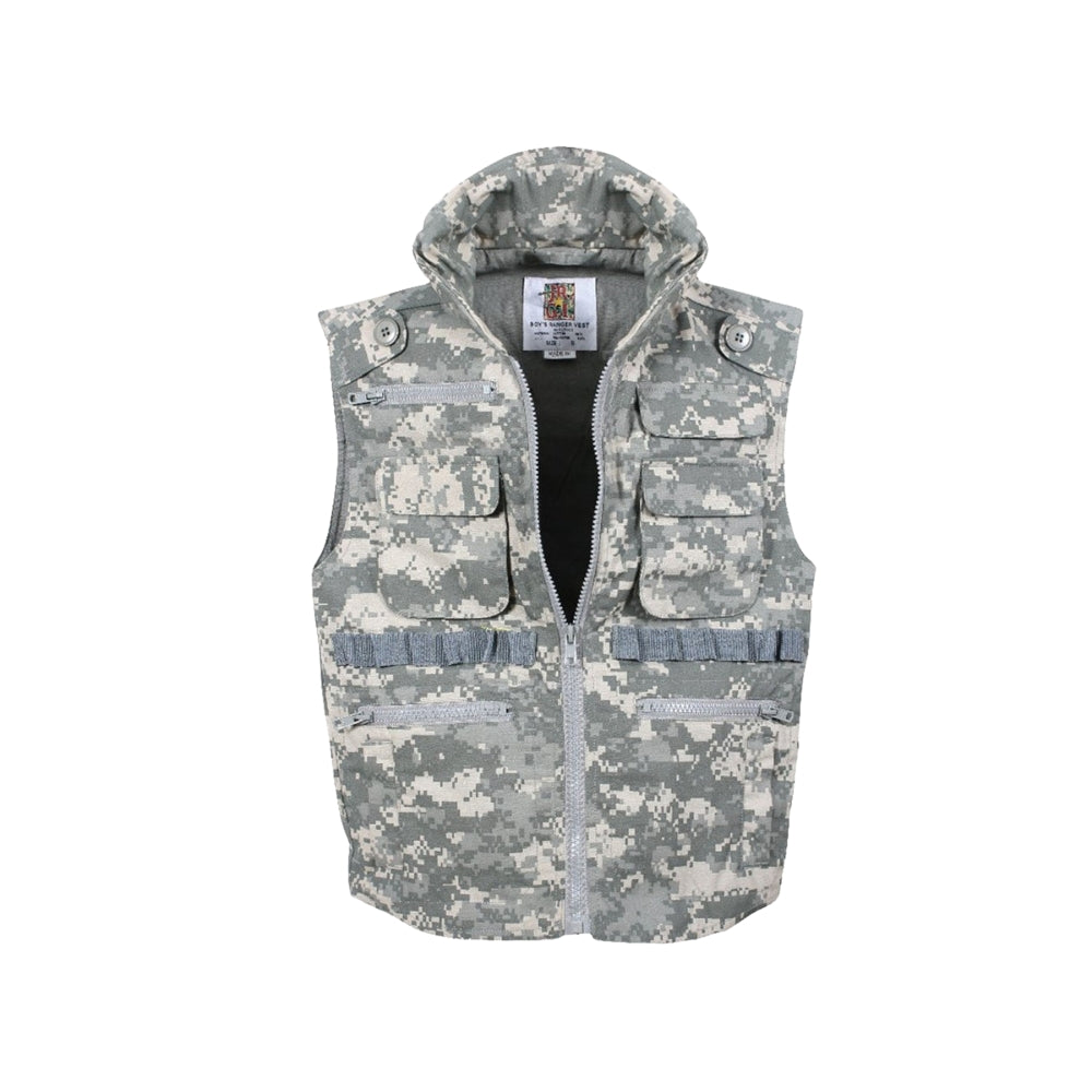 Rothco Kids Ranger Vest (ACU Digital Camo) | All Security Equipment - 1