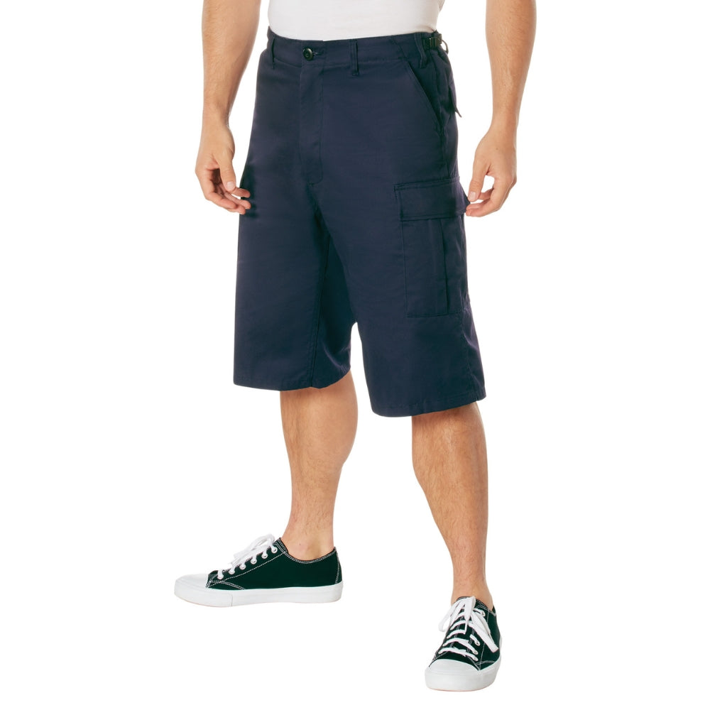 Rothco Long Length BDU Shorts (Navy Blue) | All Security Equipment - 2