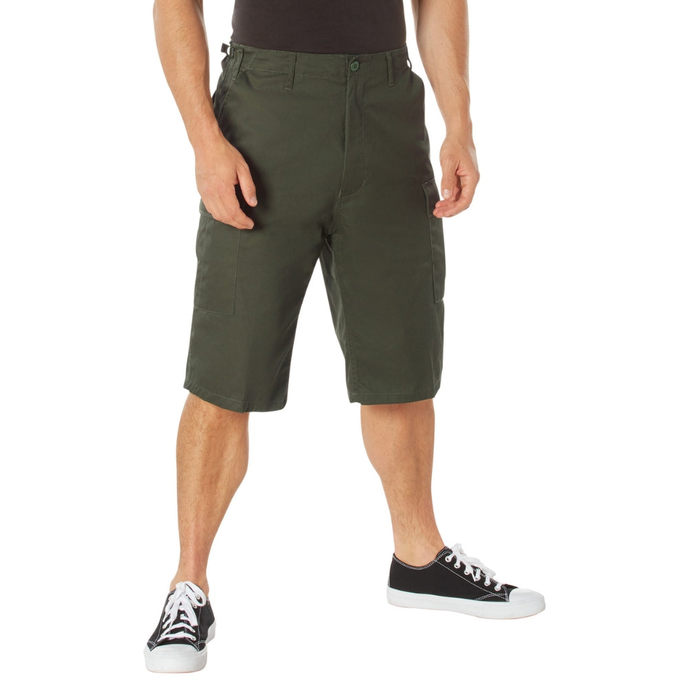 Rothco Long Length BDU Shorts (Olive Drab) | All Security Equipment - 1