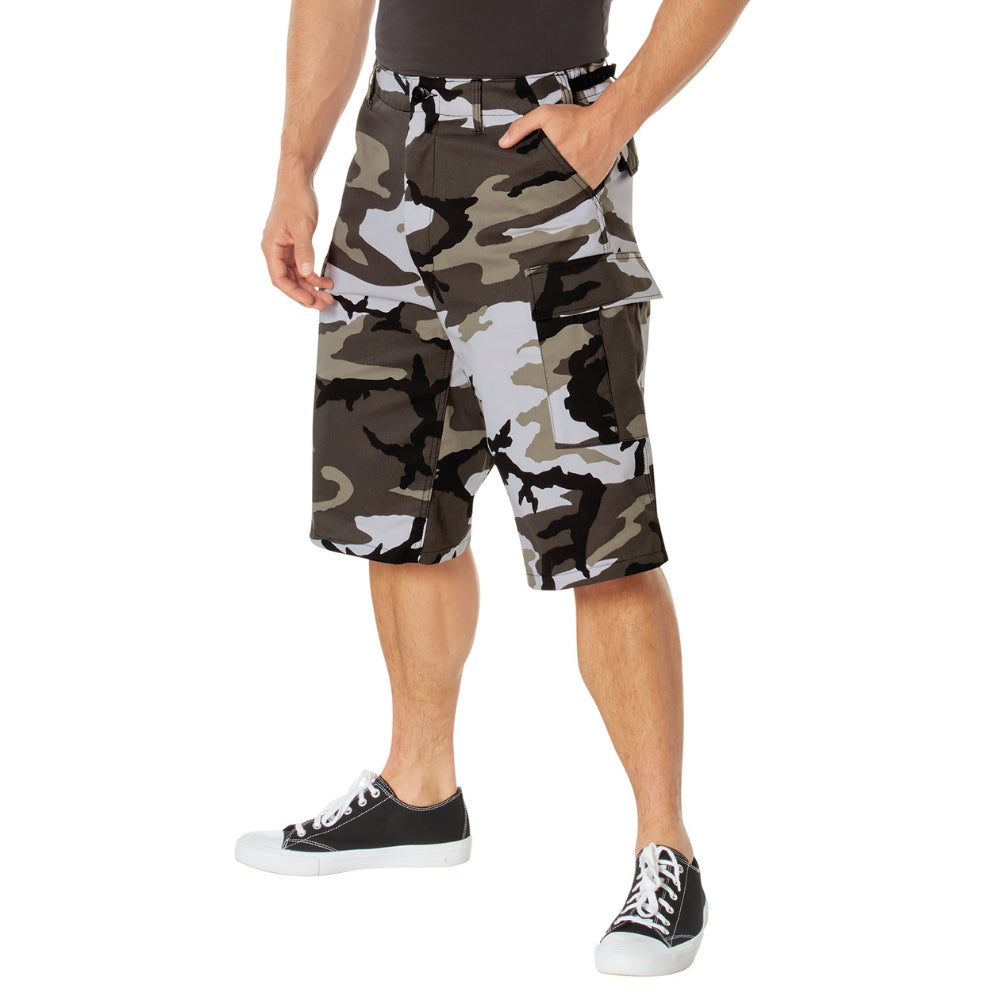 Rothco Long Length Camo BDU Shorts (City Camo) | All Security Equipment - 1