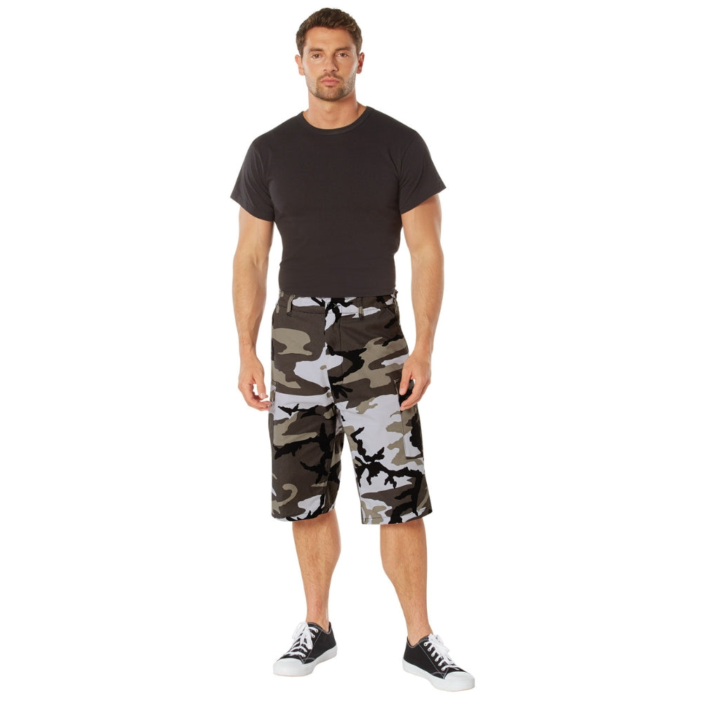 Rothco Long Length Camo BDU Shorts (City Camo) | All Security Equipment - 4