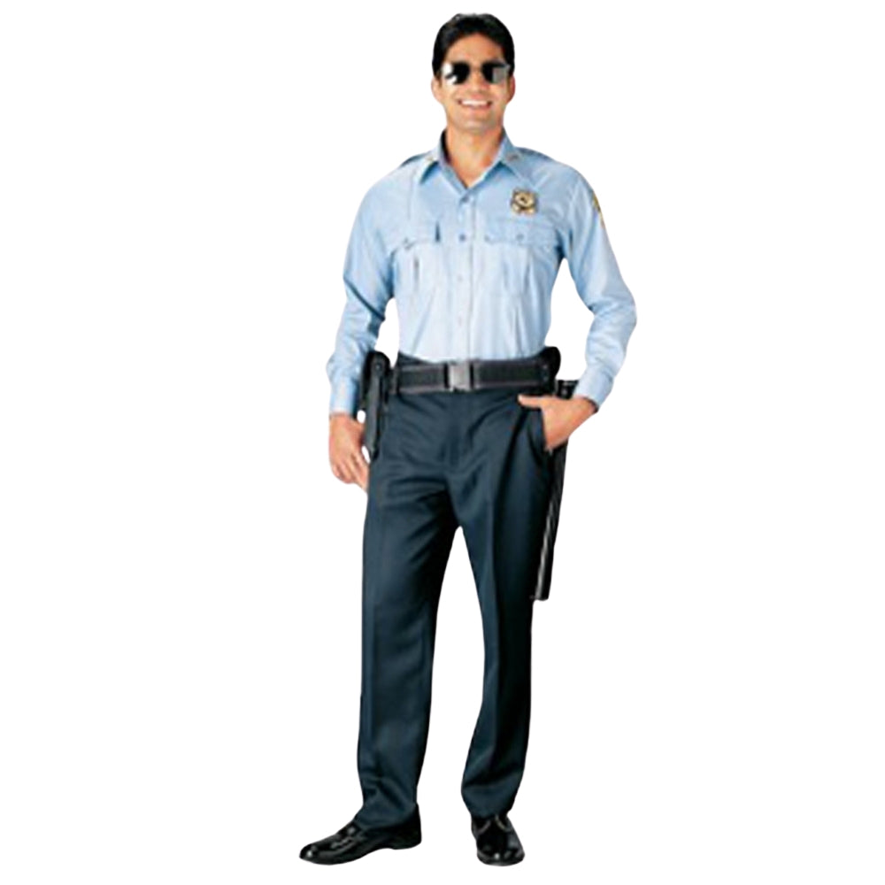 Rothco Long Sleeve Uniform Shirt (Light Blue) | All Security Equipment - 1