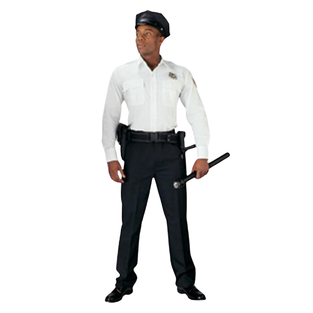 Rothco Long Sleeve Uniform Shirt (White) | All Security Equipment - 1