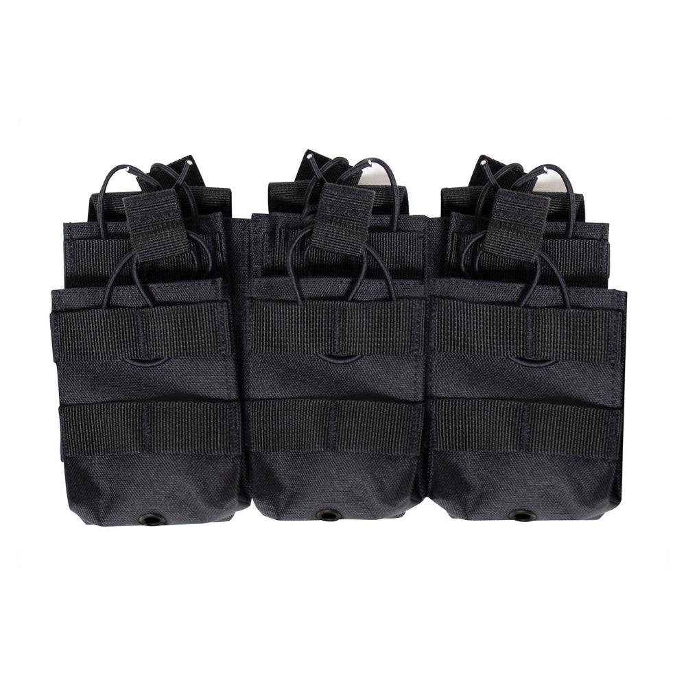 Rothco MOLLE Open Top Six Rifle Mag Pouch | All Security Equipment - 6