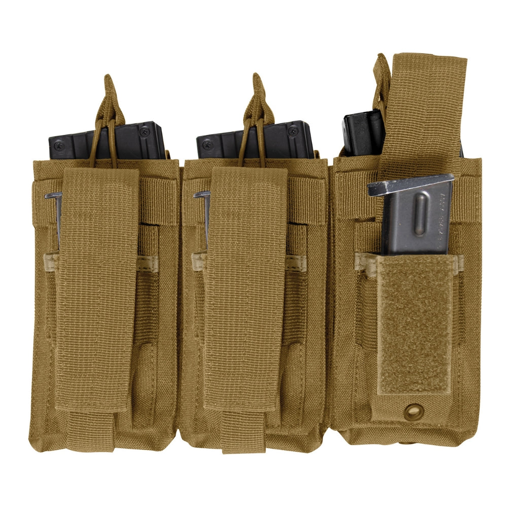 Rothco MOLLE Triple Kangaroo Rifle and Pistol Mag Pouch - 5