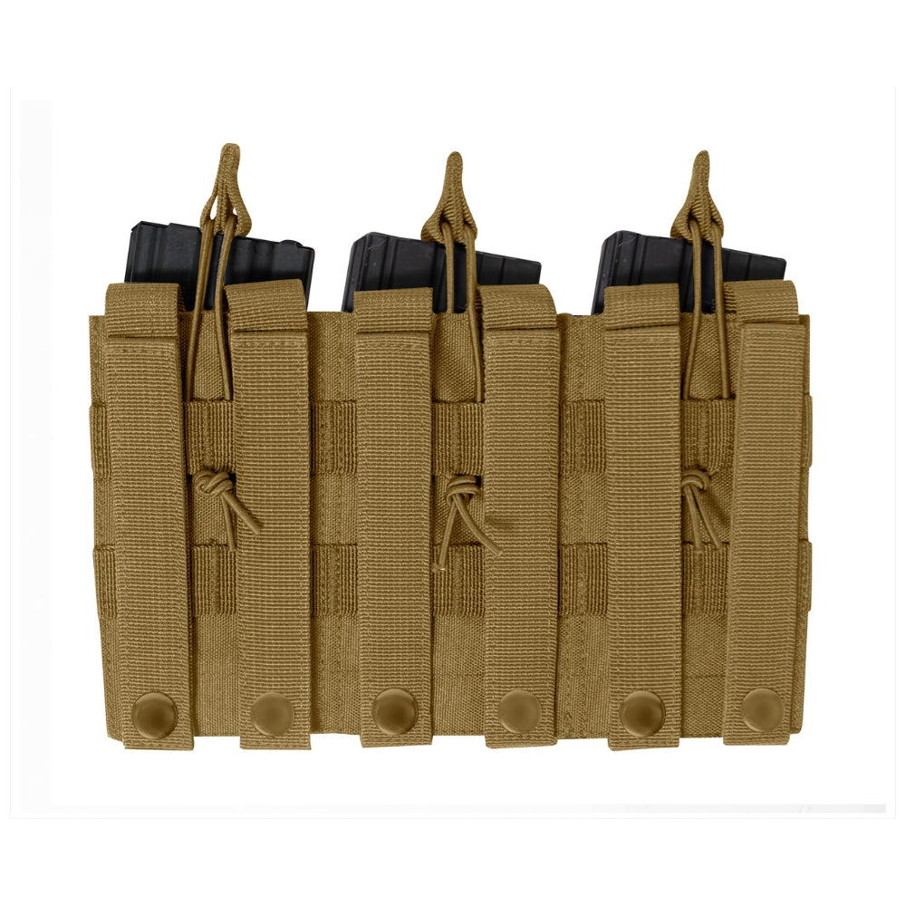 Rothco MOLLE Triple Kangaroo Rifle and Pistol Mag Pouch - 8