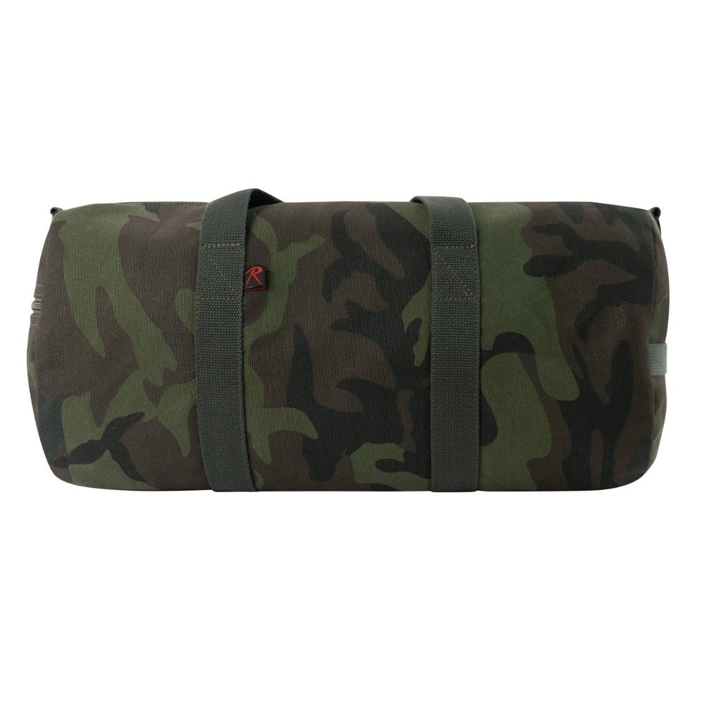 Rothco Midnight Camo Canvas Shoulder Duffle Bag | All Security Equipment - 1