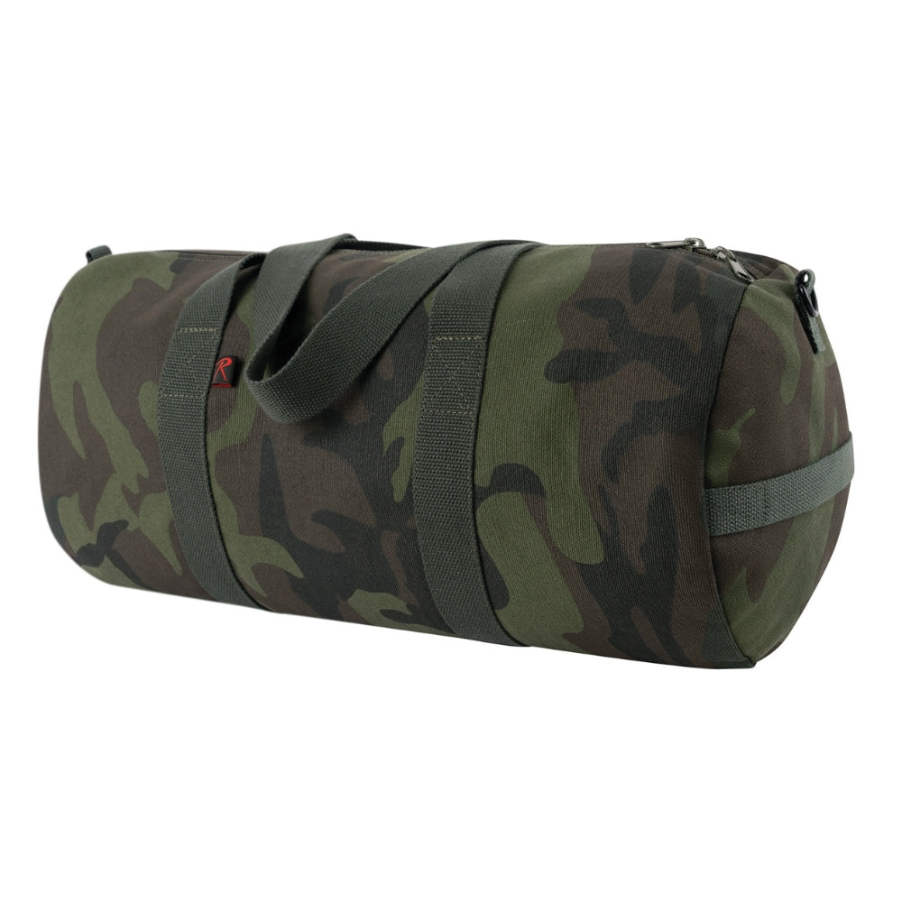 Rothco Midnight Camo Canvas Shoulder Duffle Bag | All Security Equipment - 2