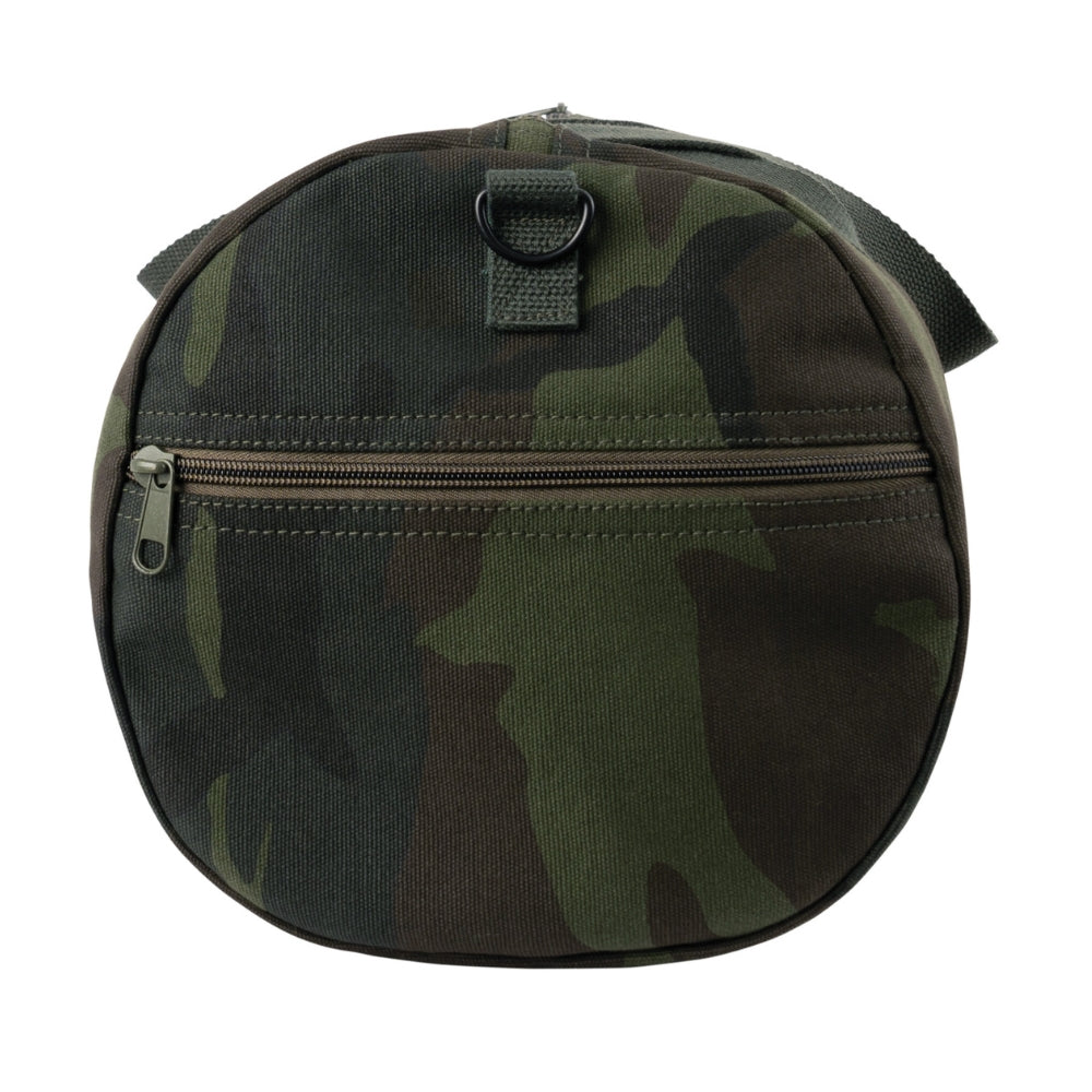 Rothco Midnight Camo Canvas Shoulder Duffle Bag | All Security Equipment - 5