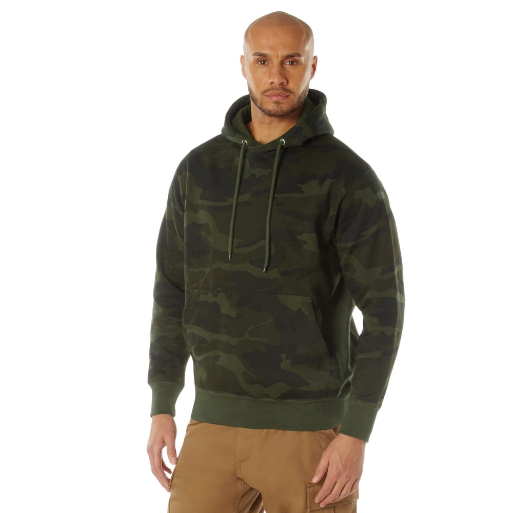 Rothco Midnight Camo Everyday Hoodie (Midnight Woodland Camo) - 1