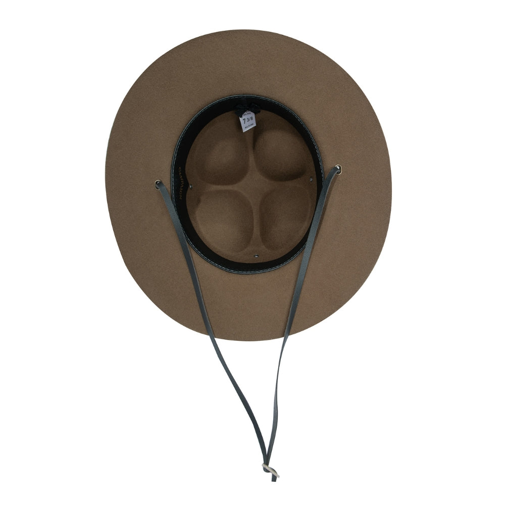 Brim Dent Military Style Hat Aussie Slouch Hat By Akubra, The