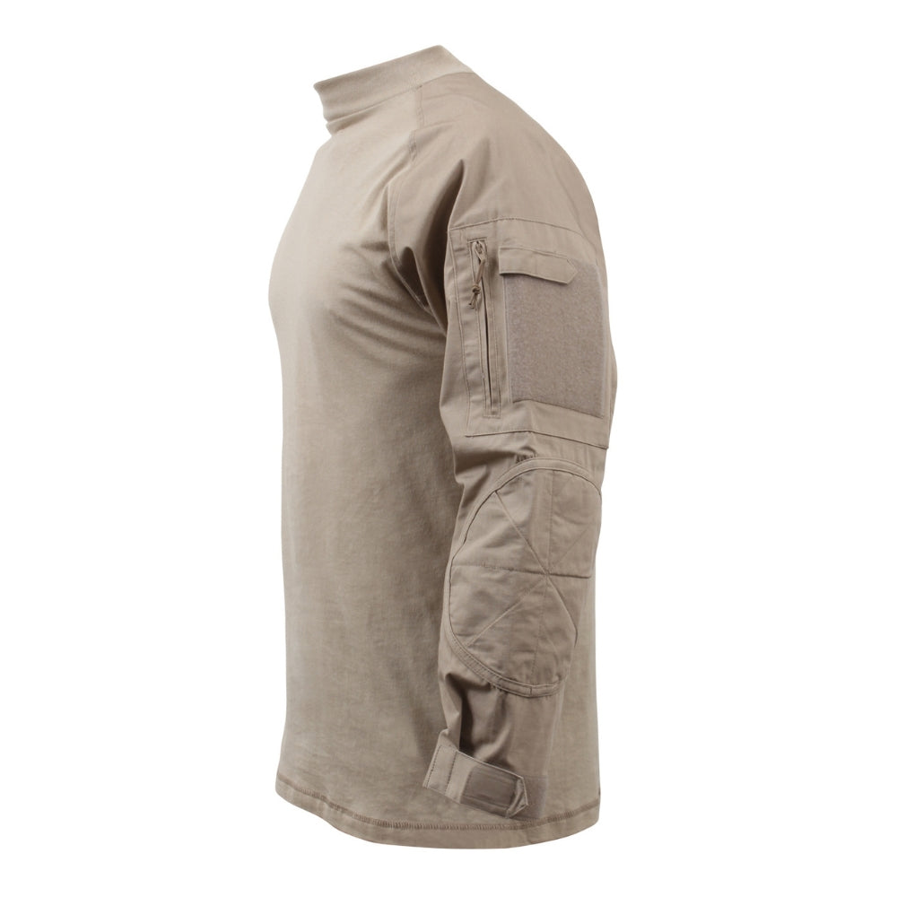 Rothco Military NYCO FR Fire Retardant Combat Shirt (Desert Sand) - 2