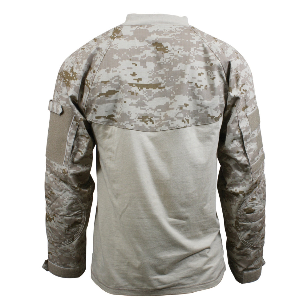 Rothco Military NYCO FR Fire Retardant Combat Shirt (Desert Digital Camo) - 2