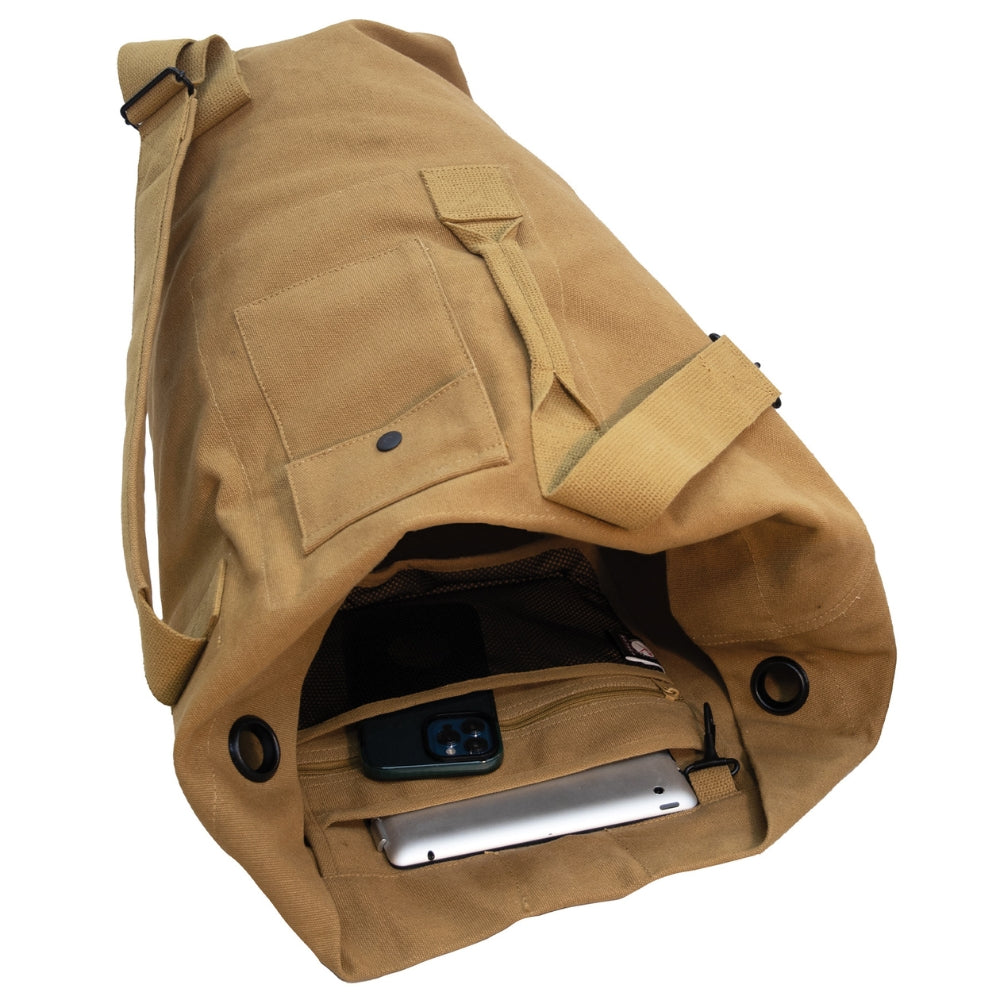 Rothco Nomad Canvas Duffle Backpack | All Security Equipment - 3
