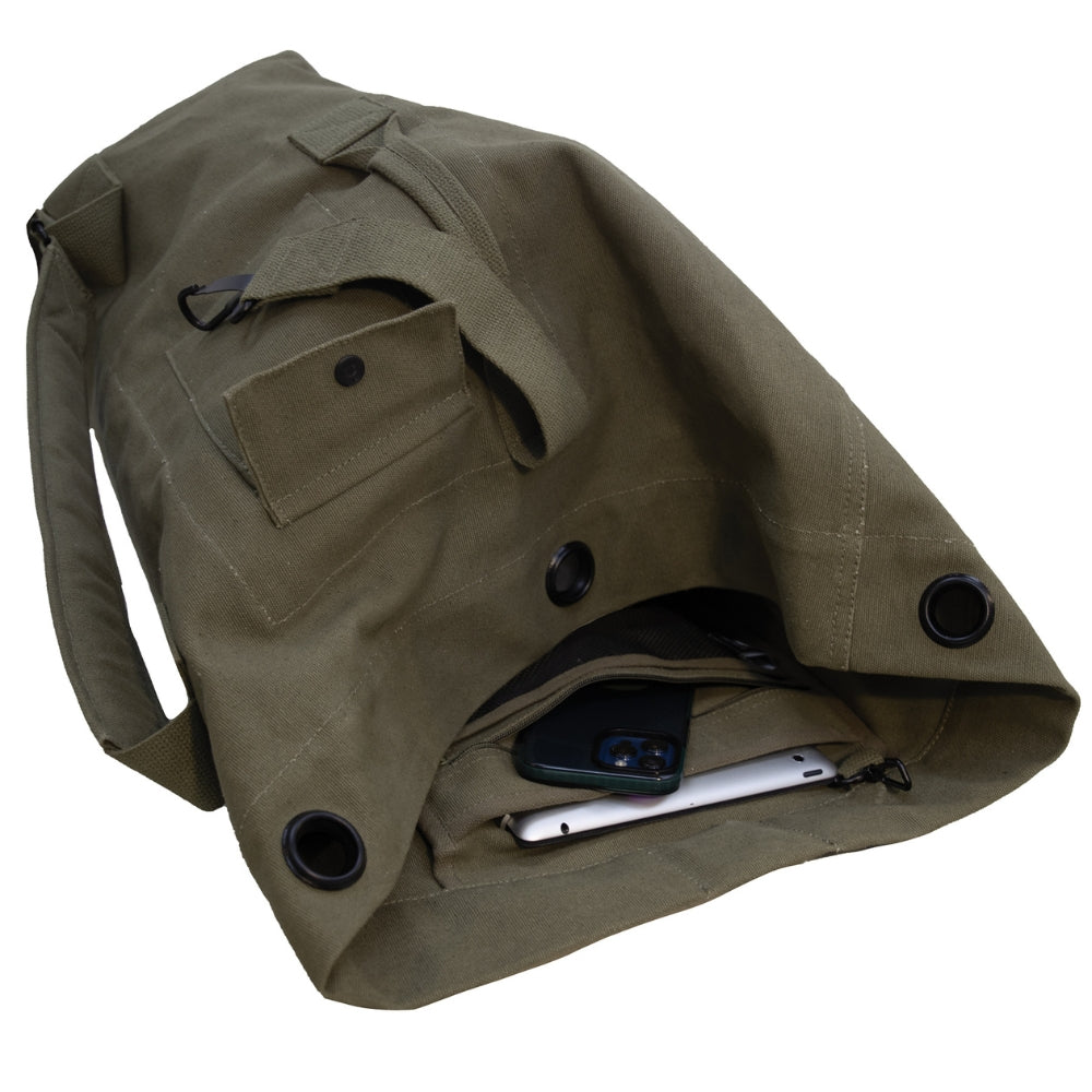 Rothco Nomad Canvas Duffle Backpack | All Security Equipment - 7