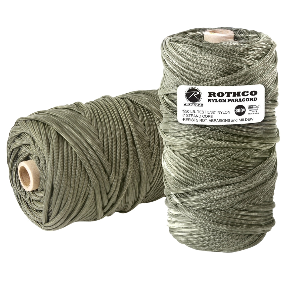 Rothco Nylon Paracord 550lb 300 Ft. Tube | All Security Equipment - 2