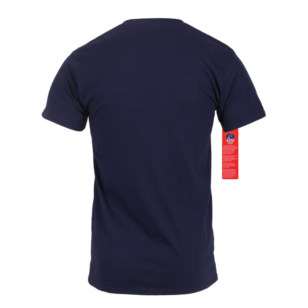 Rothco Officially Licensed FDNY T-shirt (Navy Blue) - 3