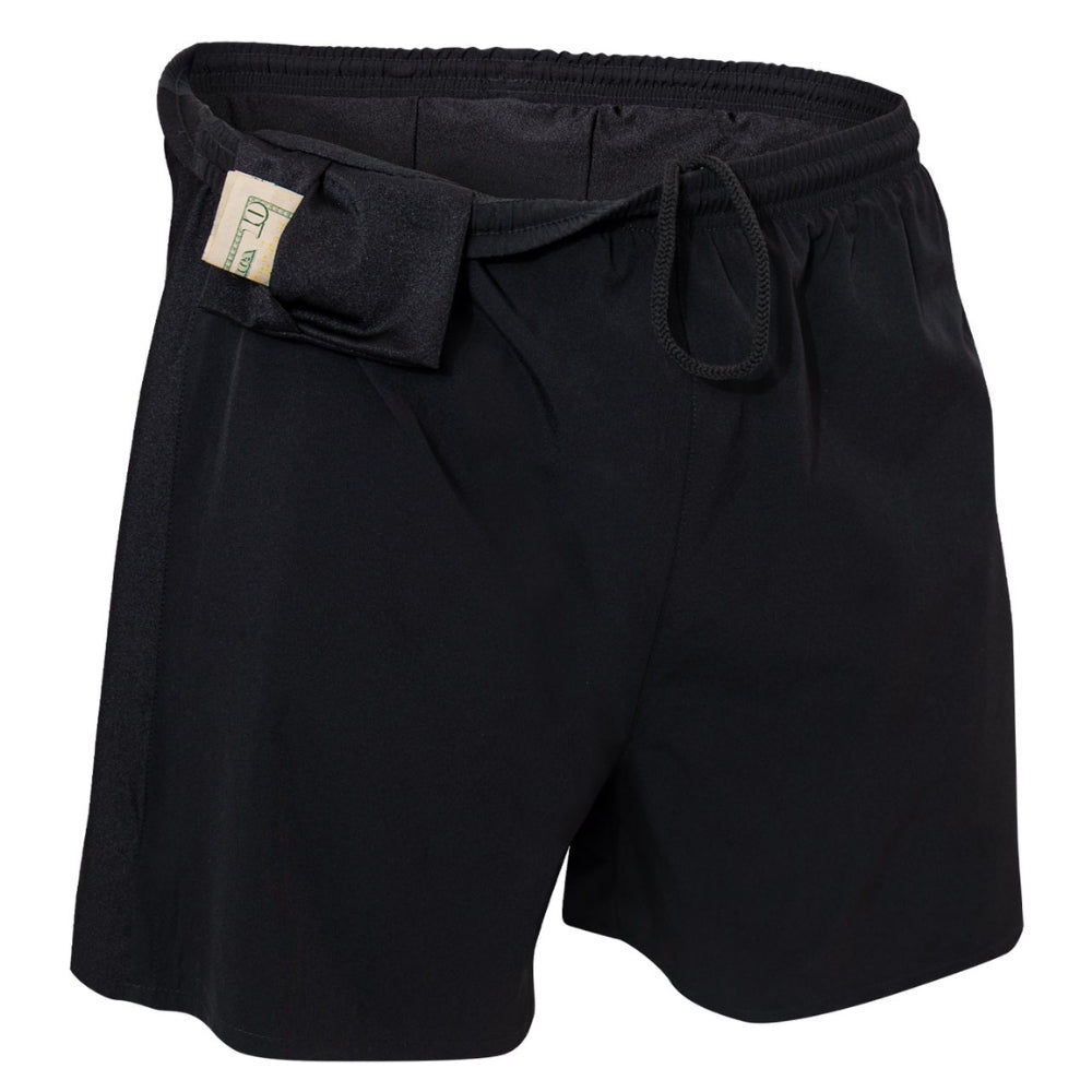 Rothco Physical Training PT Shorts (Black) | All Security Equipment - 3
