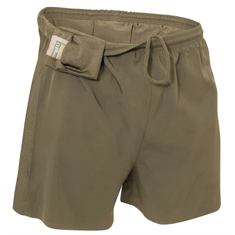 Rothco Physical Training PT Shorts (Coyote Brown) - 3