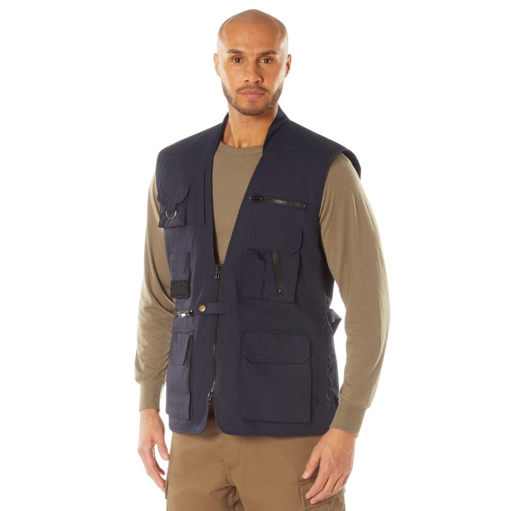 Rothco Plainclothes Concealed Carry Vest (Midnight Navy Blue) - 2