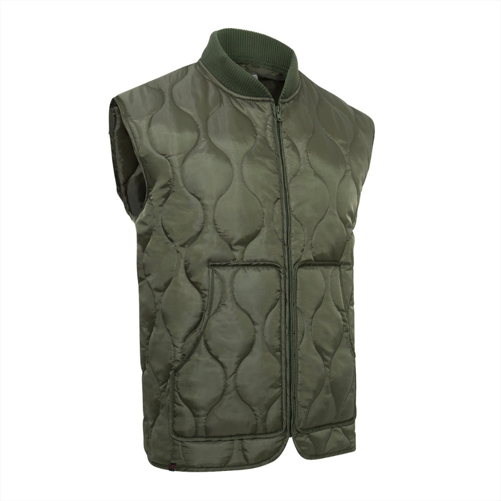 Rothco Quilted Woobie Vest (Olive Drab) | All Security Equipment - 2