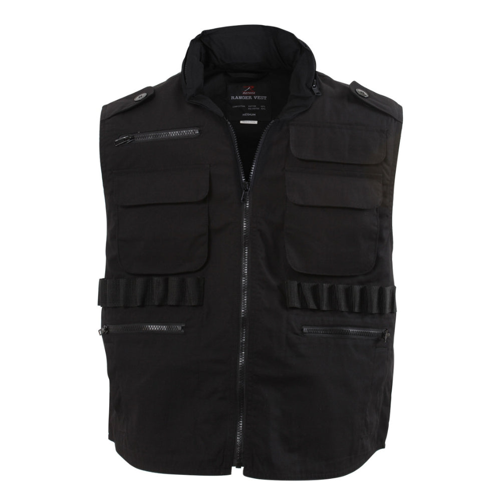 Rothco Ranger Vests (Black) | All Security Equipment - 1