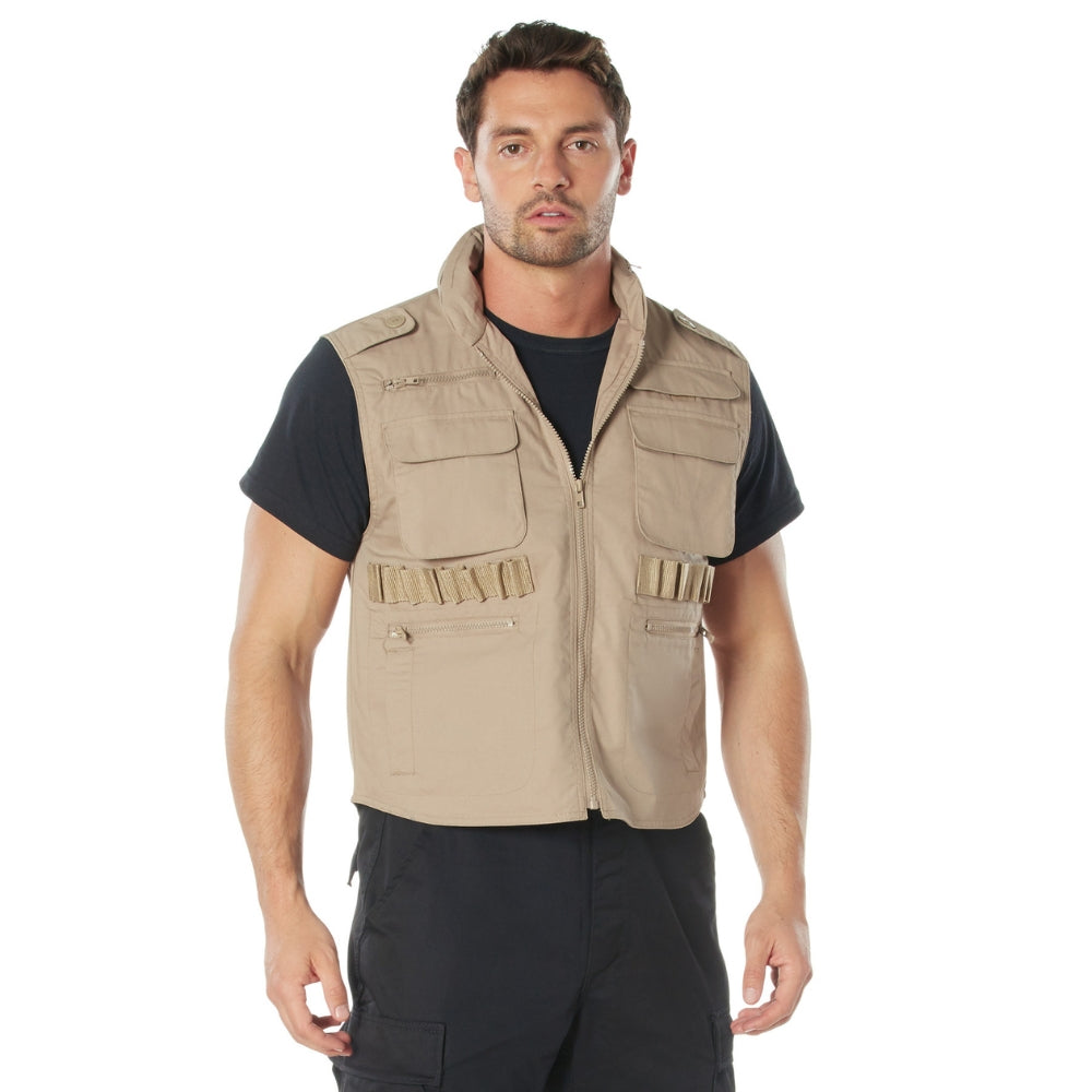 Rothco Ranger Vests (Khaki) | All Security Equipment - 1